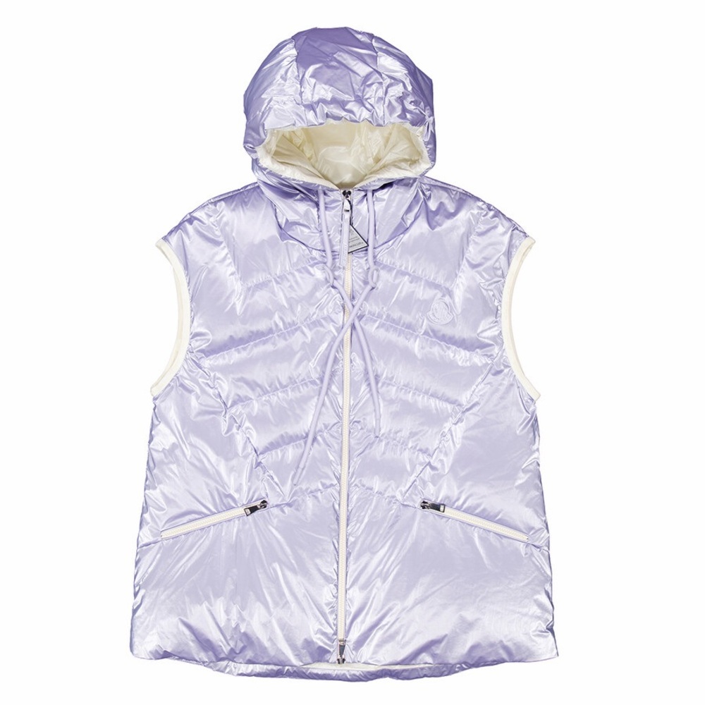 NWT Moncler Women’s Petetoz Hooded Down Puffer Vest Size 0